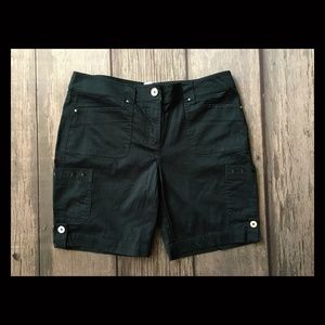 WHBM black shorts 12
